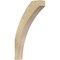 Ekena Millwork 4"W x 16"D x 28"H Thorton Rough Sawn Knee Brace, Douglas Fir BRC04X16X28THR00RDF - alternate 1